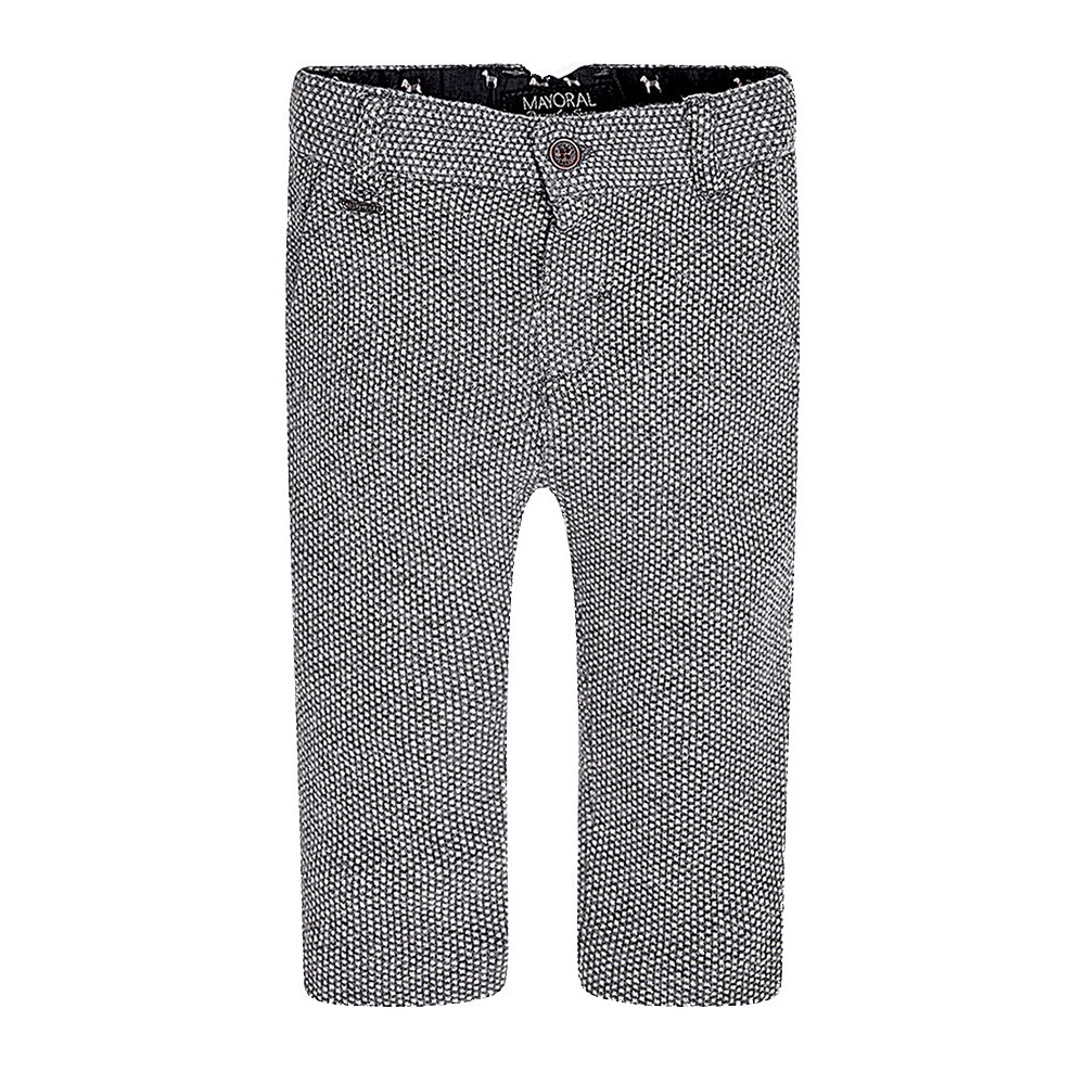 Size 9 months Mayoral Kids Formal Pants - Black and White